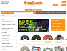 Tablet Screenshot of granquartz.com